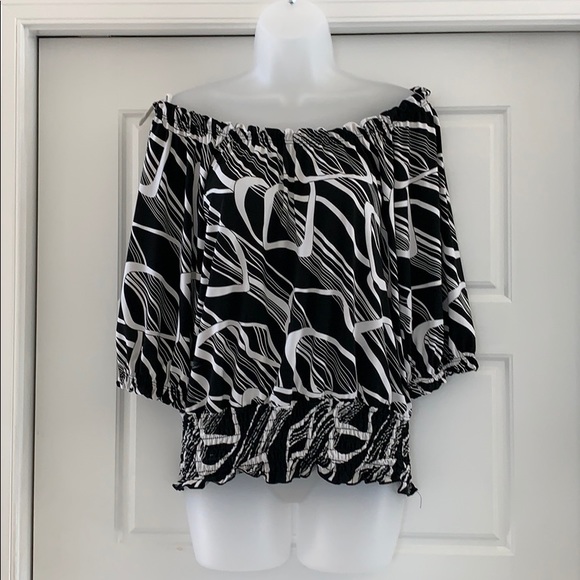Jonden Off The Shoulder Multi-Print - Picture 1 of 5